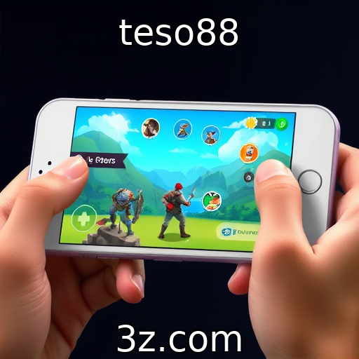 Crescimento do mercado de jogos em dispositivos móveis